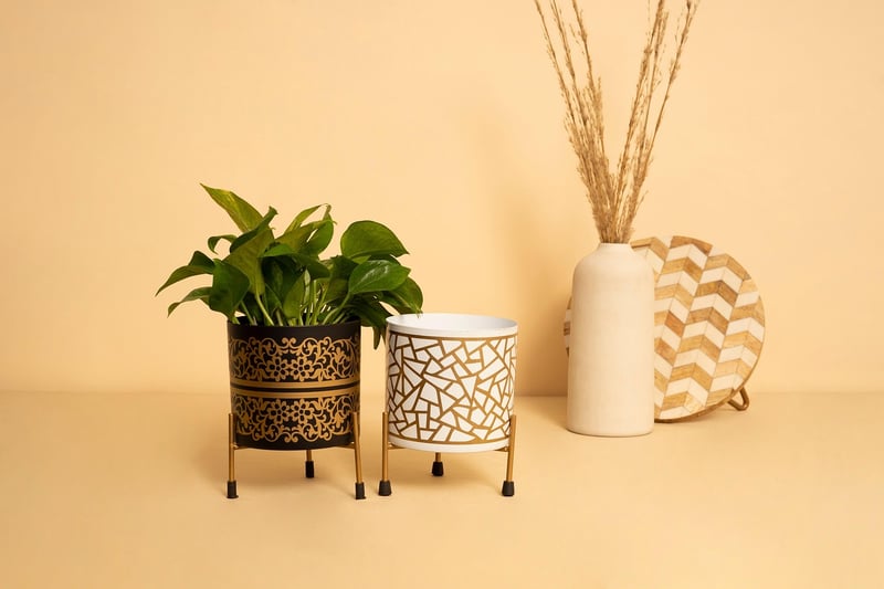 Stepped Planter Boxes